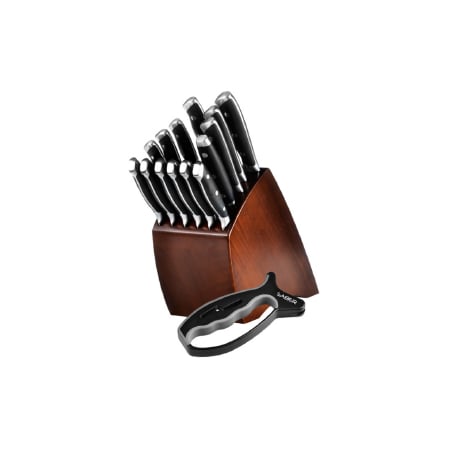 Smiths Saber Knife Block Set, 16Pcs 50978